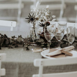 Scénographie végétale Mariage Emilie & Frédéric Marianne Guedin