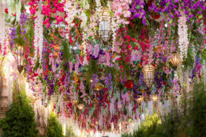 Scénographie végétale Mariage VIP Marrakech Marianne Guedin