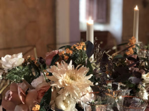 Scénographie végétale Soirée Privée Château Marianne Guedin