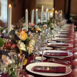 Scénographie végétale Soirée Privée Château Marianne Guedin