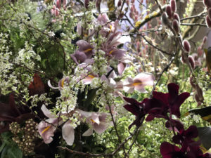 chemin de table fleuri louis vuitton marianne guedin