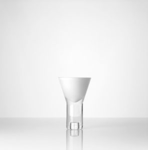 Vase vice versa blanc simple Marianne Guedin