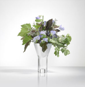 Vase vice versa blanc simple Marianne Guedin ter