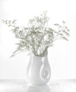 Vase Totoro blanc Marianne Guedin bis