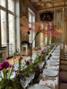Table fleurie Marianne Guedin