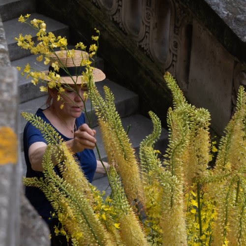 Défilé Rhude bouquets Marianne Guedin