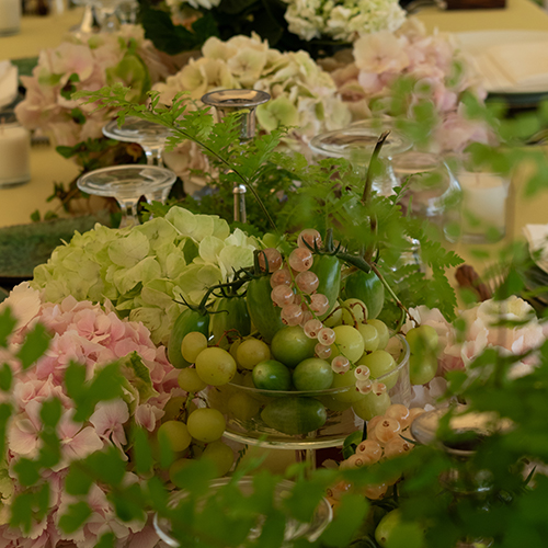 jardin à la française pour Fendi