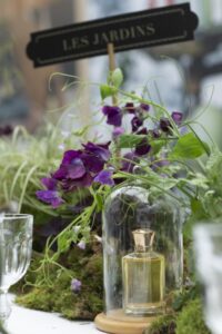 Artisant parfumeur sous cloche